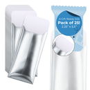 Silver Foil Envelope Size 5.5 x 2.1/4 - Pack of 25