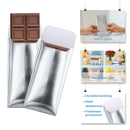 Silver Foil Envelope Size 5.5 x 2.1/4 - Pack of 25