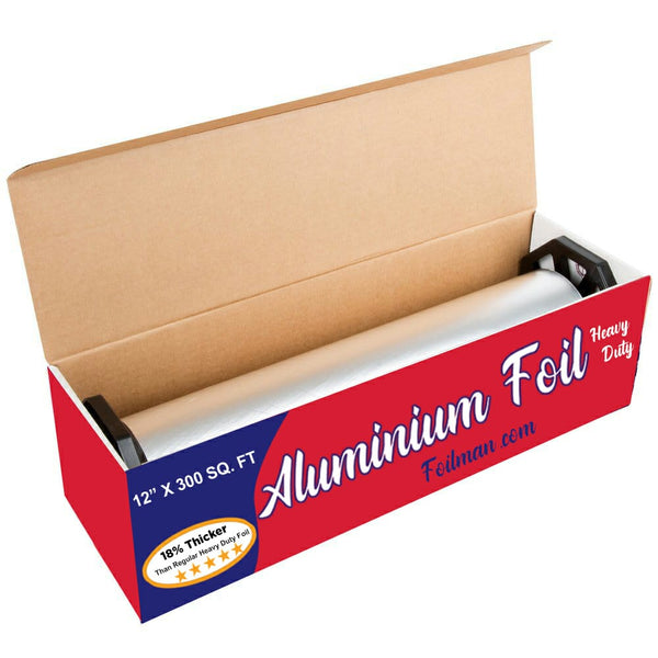Standard Aluminum Foil Roll, 12 x 500 ft