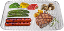 Disposable Aluminum Grill Toppers - 16 x 12Inch - (10 Pack)